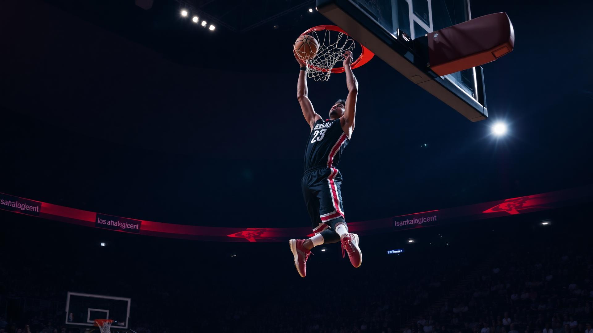Basketball-Aktion — europäisches Spielgeschehen